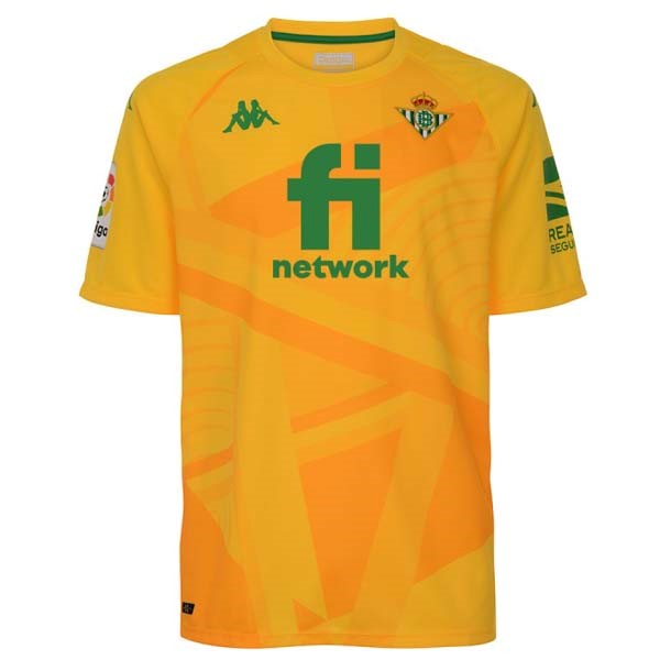 Tailandia Camiseta Real Betis Portero 2021/22 Amarillo